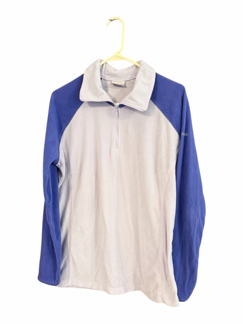 Columbia Women's XL 1/4 Zip Fleece Jacket Women's XL Colorblock Lightweight